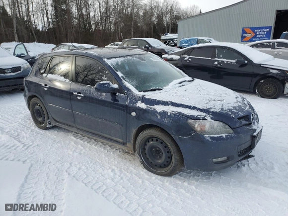 2009 Mazda Mazda3 s Touring with VIN JM1BK343791227332, listed as a Copart auction lot 87597685 with 277,839 mi miles and Salvage Title. Bid and sale history available at carsss.com. Image 4.