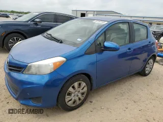 2013 Toyota Yaris L with VIN JTDKTUD37DD569485, listed as a Copart auction lot 53193165 with 141,703 mi miles and Salvage Title. Bid and sale history available at carsss.com. Image 1.