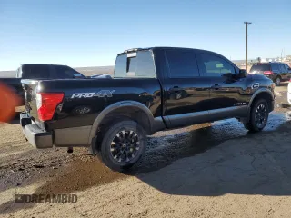 2017 Nissan Titan SV with VIN 1N6AA1E59HN509950, listed as a Copart auction lot 42231085 with 143,746 mi miles and Salvage Title. Bid and sale history available at DreamBid. Image 3.