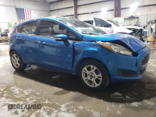 2016 Ford Fiesta SE with VIN 3FADP4EJ2GM108056, listed as a Copart auction lot 45015145 with 123,418 mi miles and Salvage Title. Bid and sale history available at DreamBid. Image 4.