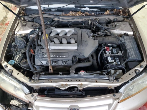 2001 Honda Accord Sdn EX w/Leather with VIN 1HGCG165X1A071530, listed as a Copart auction lot 45350525 with 0 mi miles and Salvage Title. Bid and sale history available at carsss.com. Image 11.