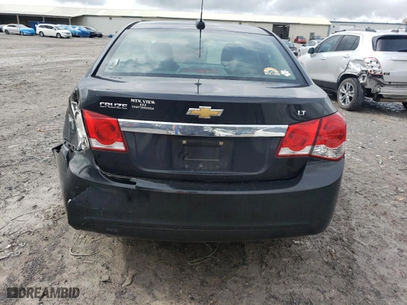 2015 Chevrolet Cruze LT with VIN 1G1PE5SBXF7251306, listed as a Copart auction lot 51449655 with 161,292 mi miles and Salvage Title. Bid and sale history available at carsss.com. Image 6.