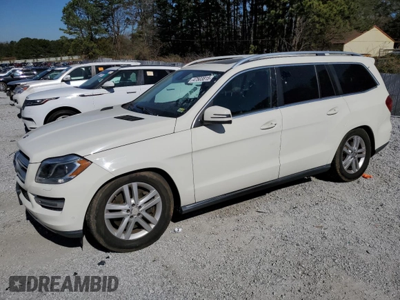 2013 Mercedes-Benz GL 450 z VIN 4JGDF7CE1DA188118, wystawiony jako Copart lot #47503815 z przebiegiem 119 094 mil mil oraz Czysty tytuł • Clean title. Historia ofert i sprzedaży dostępna na DreamBid. Obrazek 1.