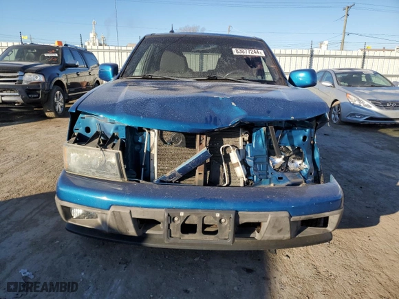 2011 Chevrolet Colorado LT w/1LT with VIN 1GCDSCF95B8113014, listed as a Copart auction lot 83077244 with 138,350 mi miles and Salvage Title. Bid and sale history available at carsss.com. Image 5.