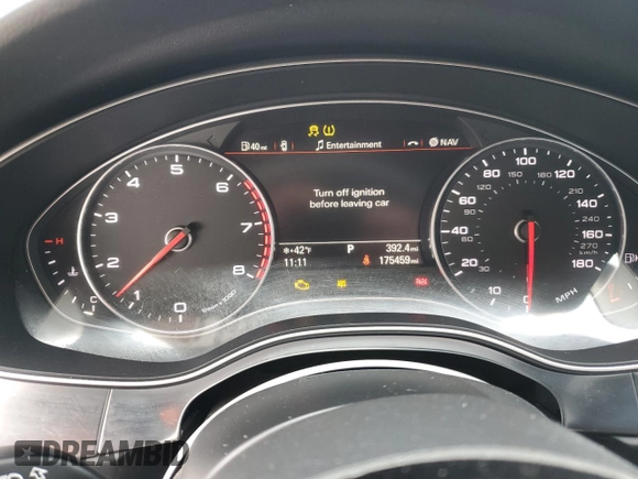 2015 Audi A6 Premium Plus z VIN WAUGFAFC9FN015285, wystawiony jako Copart lot #50529125 z przebiegiem 175 459 mil mil oraz Czysty tytuł • Clean title. Historia ofert i sprzedaży dostępna na DreamBid. Obrazek 9.