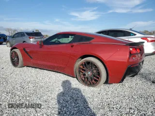 2014 Chevrolet Corvette Z51 2LT with VIN 1G1YK2D70E5134011, listed as a Copart auction lot 89138345 with 52,973 mi miles and Salvage title. Bid and sale history available at DreamBid. Image 2.