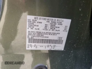 2001 Ford Excursion Limited z VIN 1FMSU43F91EA10949, wystawiony jako Copart lot #51003325 z przebiegiem 252 341 mil mil oraz Szkoda całkowita • Salvage title. Historia ofert i sprzedaży dostępna na DreamBid. Obrazek 13.
