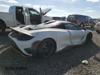 2021 McLaren 765LT z VIN SBM14RCAXMW765454, wystawiony jako Copart lot #75086054 z przebiegiem Nie podano mil oraz Nie do naprawy. Historia ofert i sprzedaży dostępna na DreamBid. Obrazek 3.