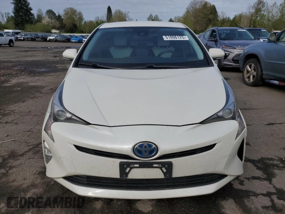 2016 Toyota Prius Four with VIN JTDKARFU2G3027374, listed as a Copart auction lot 51896125 with 128,734 mi miles and Salvage Title. Bid and sale history available at DreamBid. Image 5.