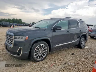 2021 GMC Acadia Denali with VIN 1GKKNPLS8MZ174291, listed as a Copart auction lot 63524855 with 72,373 mi miles and Salvage title. Bid and sale history available at DreamBid. Image 1.
