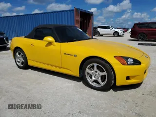 2002 Honda S2000 z VIN JHMAP11472T002254, wystawiony jako Copart lot #73834914 z przebiegiem 111 274 mil mil oraz Szkody całkowita. Historia ofert i sprzedaży dostępna na DreamBid. Obrazek 4.