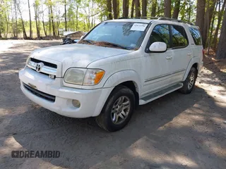 2005 Toyota Sequoia Limited with VIN 5TDZT38AX5S247110, listed as a IAAI auction lot 42072296 with 327,641 mi miles and . Bid and sale history available at DreamBid. Image 2.