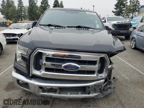 2015 Ford F-150 XL with VIN 1FTEW1CG0FKD03070, listed as a Copart auction lot 52990475 with 102,844 mi miles and Salvage title. Bid and sale history available at DreamBid. Image 5.