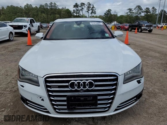 2014 Audi A8 3.0T z VIN WAURGAFD6EN004841, wystawiony jako Copart lot #51474005 z przebiegiem 214 588 mil mil oraz Szkoda całkowita • Salvage title. Historia ofert i sprzedaży dostępna na DreamBid. Obrazek 5.
