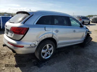 2014 Audi Q7 3.0T Premium Plus with VIN WA1LGAFE0ED004917, listed as a Copart auction lot 51525705 with 157,036 mi miles and Salvage Title. Bid and sale history available at carsss.com. Image 3.