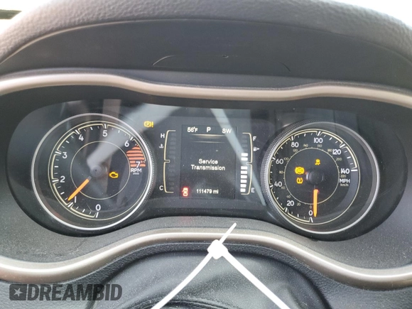 2016 Jeep Cherokee 75th Anniversary with VIN 1C4PJLCB2GW125664, listed as a Copart auction lot 51656985 with 111,479 mi miles and Salvage Title. Bid and sale history available at carsss.com. Image 9.