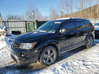 2016 Dodge Journey Crossroad Plus z VIN 3C4PDDGG5GT221507, wystawiony jako Copart lot #89279735 z przebiegiem 89 808 mil mil oraz Szkoda całkowita • Salvage title. Historia ofert i sprzedaży dostępna na DreamBid. Obrazek 1.