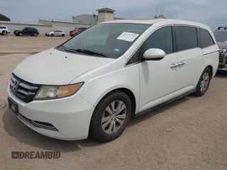 2015 Honda Odyssey EX-L with VIN 5FNRL5H68FB056282, listed as a IAAI auction lot 42177732 with 194,244 mi miles and . Bid and sale history available at DreamBid. Image 17.