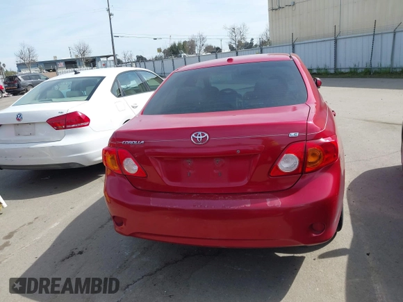 2010 Toyota Corolla with VIN 1NXBU4EE1AZ184637, listed as a IAAI auction lot 41751380 with 175,955 mi miles. Bid and sale history available at carsss.com. Image 16.