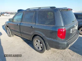 2005 Honda Pilot EX-L with VIN 5FNYF18505B036545, listed as a IAAI auction lot 41633967 with 184,038 mi miles. Bid and sale history available at carsss.com. Image 3.