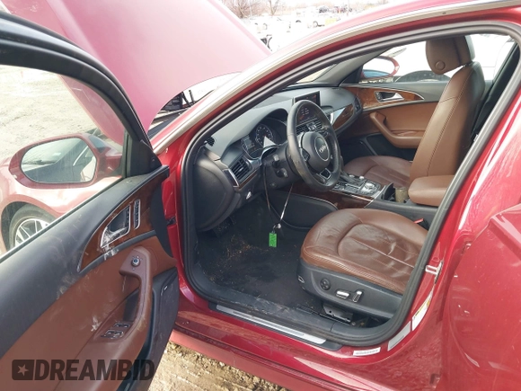 2018 Audi A6 Premium Plus with VIN WAUD8AFC3JN008385, listed as a IAAI auction lot 41209017 with 68,059 mi miles. Bid and sale history available at carsss.com. Image 5.