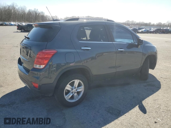 2018 Chevrolet Trax LT with VIN KL7CJPSB1JB718869, listed as a Copart auction lot 48572465 with 106,500 mi miles and Salvage Title. Bid and sale history available at carsss.com. Image 3.