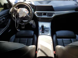 2021 BMW 3 Series M340i xDrive with VIN 3MW5U9J04M8C08114, listed as a Copart auction lot 49565235 with 62,470 mi miles and Salvage Title. Bid and sale history available at carsss.com. Image 8.