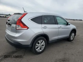 2014 Honda CR-V EX-L with VIN 2HKRM4H77EH659739, listed as a Copart auction lot 50413205 with 118,429 mi miles and Salvage Title. Bid and sale history available at carsss.com. Image 3.