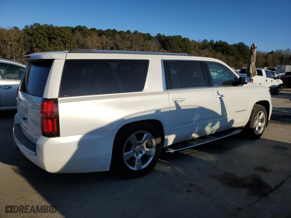 2017 Chevrolet Suburban Premier with VIN 1GNSCJKC5HR361378, listed as a Copart auction lot 88261625 with 68,992 mi miles and Salvage Title. Bid and sale history available at carsss.com. Image 3.