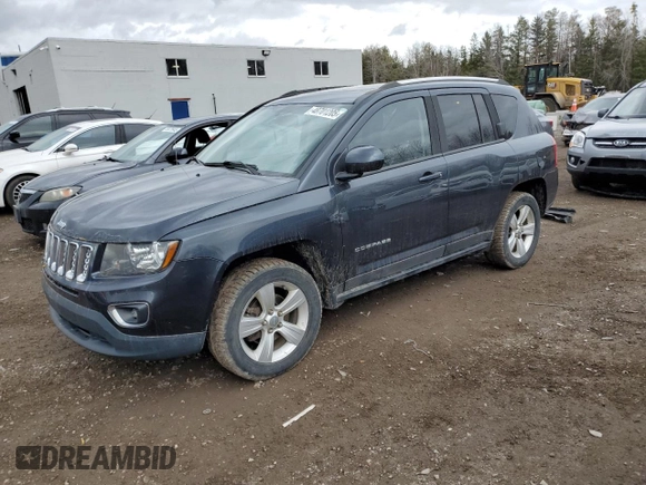 2015 Jeep Compass High Altitude with VIN 1C4NJDAB0FD304442, listed as a Copart auction lot 48701205 with 168,291 mi miles and Clean Title. Bid and sale history available at carsss.com. Image 1.