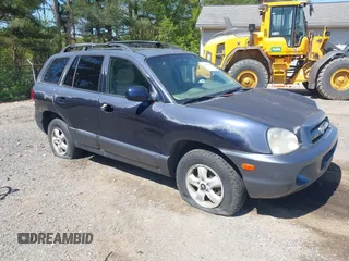 2005 Hyundai Santa Fe GLS with VIN KM8SC73D35U926492, listed as a IAAI auction lot 42131446 with 177,553 mi miles. Bid and sale history available at carsss.com. Image 1.