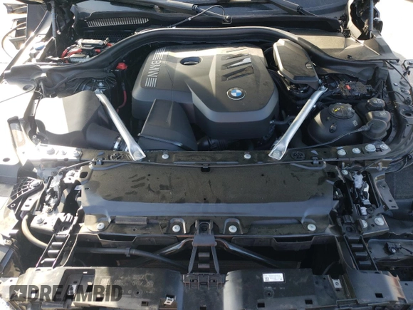 2024 BMW 5 Series 530i with VIN WBA43FJ08RCP78906, listed as a Copart auction lot 50730475 with 29,442 mi miles and Salvage title. Bid and sale history available at DreamBid. Image 13.