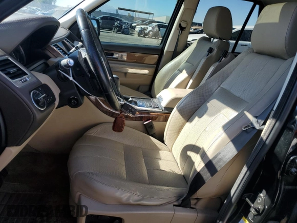 2012 Land Rover Range Rover Sport SC with VIN SALSH2E41CA758221, listed as a Copart auction lot 77589634 with 118,329 mi miles and Clean Title. Bid and sale history available at carsss.com. Image 7.