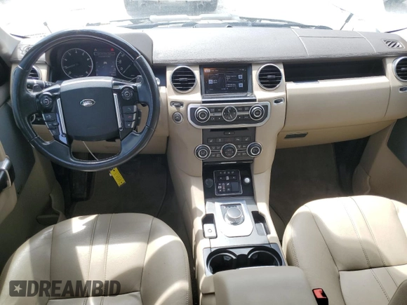 2016 Land Rover LR4 HSE with VIN SALAG2V60GA841547, listed as a Copart auction lot 53503315 with Not Provided miles and Clean Title. Bid and sale history available at DreamBid. Image 8.