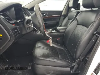 2015 Kia K900 Luxury with VIN KNALW4D41F6022043, listed as a Copart auction lot 87596305 with 80,853 mi miles and Salvage Title. Bid and sale history available at carsss.com. Image 7.