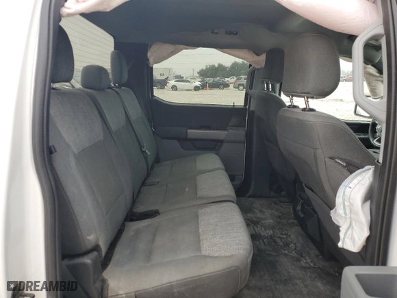 2022 Ford F-150 XL with VIN 1FTFW1E82NFA51713, listed as a Copart auction lot 42911405 with 69,966 mi miles and Salvage Title. Bid and sale history available at carsss.com. Image 10.