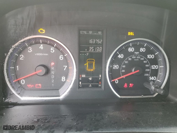 2007 Honda CR-V EX-L with VIN JHLRE38797C044361, listed as a Copart auction lot 49259925 with 163,752 mi miles and Salvage Title. Bid and sale history available at carsss.com. Image 9.
