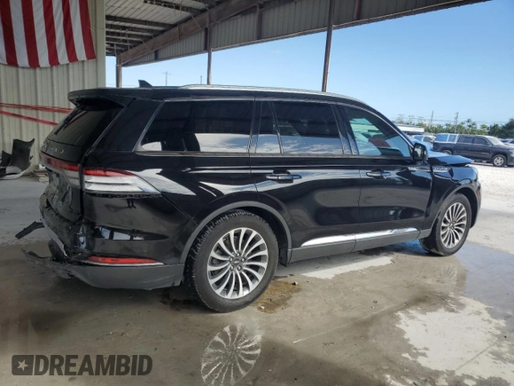 2021 Lincoln Aviator Reserve z VIN 5LM5J7WC5MGL17470, wystawiony jako Copart lot #88851245 z przebiegiem 70 598 mil mil oraz Nie do naprawy • Non repairable. Historia ofert i sprzedaży dostępna na DreamBid. Obrazek 3.