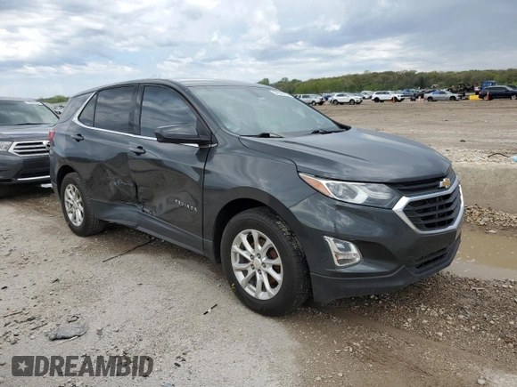 2019 Chevrolet Equinox LT with VIN 2GNAXUEV6K6246743, listed as a Copart auction lot 54349115 with 129,595 mi miles and Salvage Title. Bid and sale history available at DreamBid. Image 4.