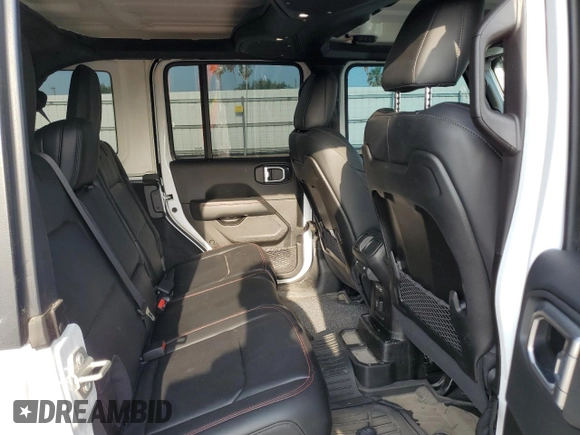 2024 Jeep Wrangler Rubicon with VIN 1C4PJXFG9RW280570, listed as a Copart auction lot 54519055 with 10,638 mi miles and Salvage title. Bid and sale history available at DreamBid. Image 10.