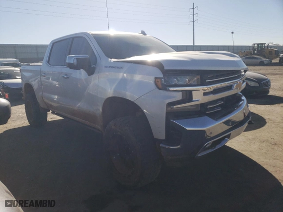 2019 Chevrolet Silverado 1500 LTZ with VIN 1GCUYGED7KZ114882, listed as a Copart auction lot 43060295 with 137,834 mi miles and Salvage Title. Bid and sale history available at carsss.com. Image 4.