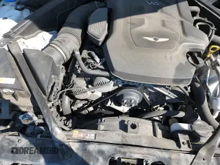 2017 Genesis G80 3.8L with VIN KMHGN4JE5HU206688, listed as a Copart auction lot 80187215 with 82,127 mi miles and Salvage title. Bid and sale history available at DreamBid. Image 13.