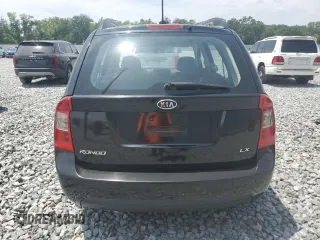 2009 Kia Rondo LX with VIN KNAFG528097250880, listed as a Copart auction lot 52632615 with 127,228 mi miles and Salvage Title. Bid and sale history available at carsss.com. Image 6.
