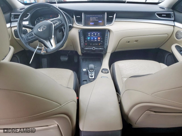 2019 Infiniti QX50 LUXE with VIN 3PCAJ5M30KF111736, listed as a Copart auction lot 51330965 with 34,320 mi miles and Clean Title. Bid and sale history available at carsss.com. Image 8.