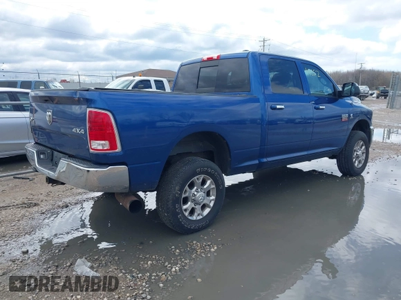 2011 Ram 2500 Big Horn with VIN 3D7UT2CL2BG534034, listed as a IAAI auction lot 42144252 with 187,766 mi miles and . Bid and sale history available at DreamBid. Image 4.