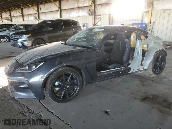 2023 Toyota GR86 Premium with VIN JF1ZNBE11P9758981, listed as a Copart auction lot 74283094 with 16,575 mi miles and Salvage Title. Bid and sale history available at carsss.com. Image 1.