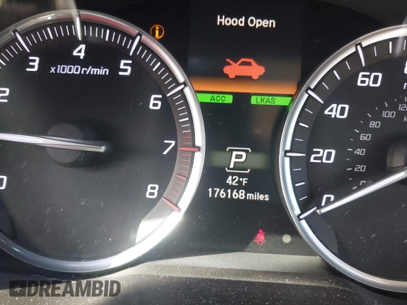 2016 Acura MDX w/Advance with VIN 5FRYD4H90GB042471, listed as a IAAI auction lot 41510207 with 176,168 mi miles. Bid and sale history available at carsss.com. Image 15.
