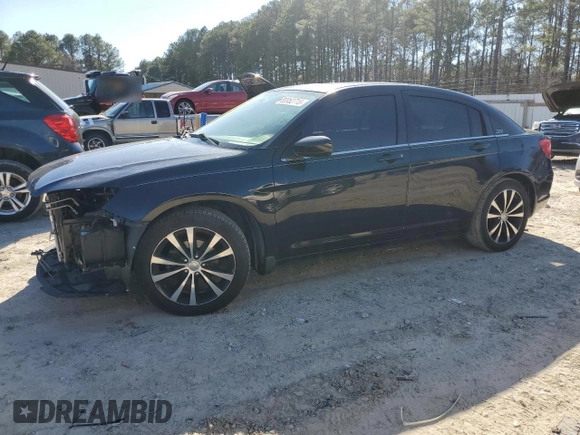 2012 Chrysler 200 Touring with VIN 1C3CCBBG7CN306179, listed as a Copart auction lot 50052715 with 107,383 mi miles and Salvage Title. Bid and sale history available at carsss.com. Image 1.