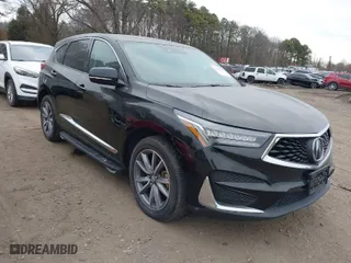 2019 Acura RDX w/Technology Pkg with VIN 5J8TC2H5XKL043425, listed as a IAAI auction lot 41801301 with 41,767 mi miles. Bid and sale history available at carsss.com. Image 1.