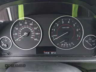 2015 BMW 3 Series 328i with VIN WBA3A5G51FNS83378, listed as a IAAI auction lot 41719392 with 114,146 mi miles. Bid and sale history available at carsss.com. Image 7.